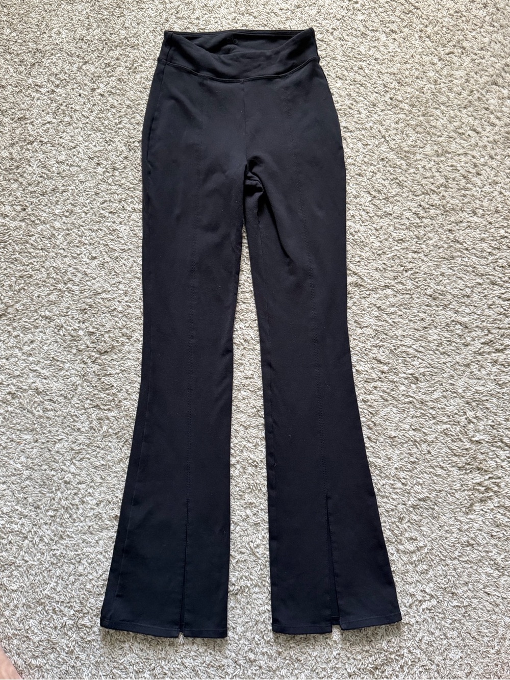 ALO Yoga Black High-Waist Leggings - XXS